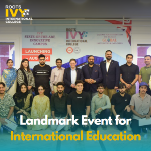 Dr. James Abdey’s Visit to Roots IVY: A Landmark Event for International Education